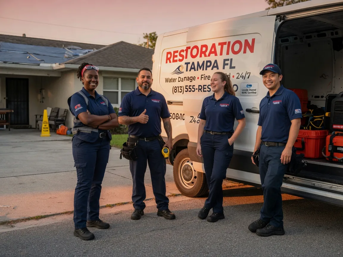 Water Damage Restoration company in Oakwood, TX